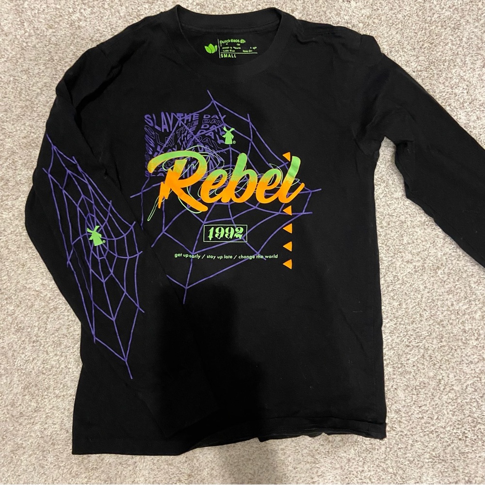 Dutch Bros coffee Halloween long sleeve